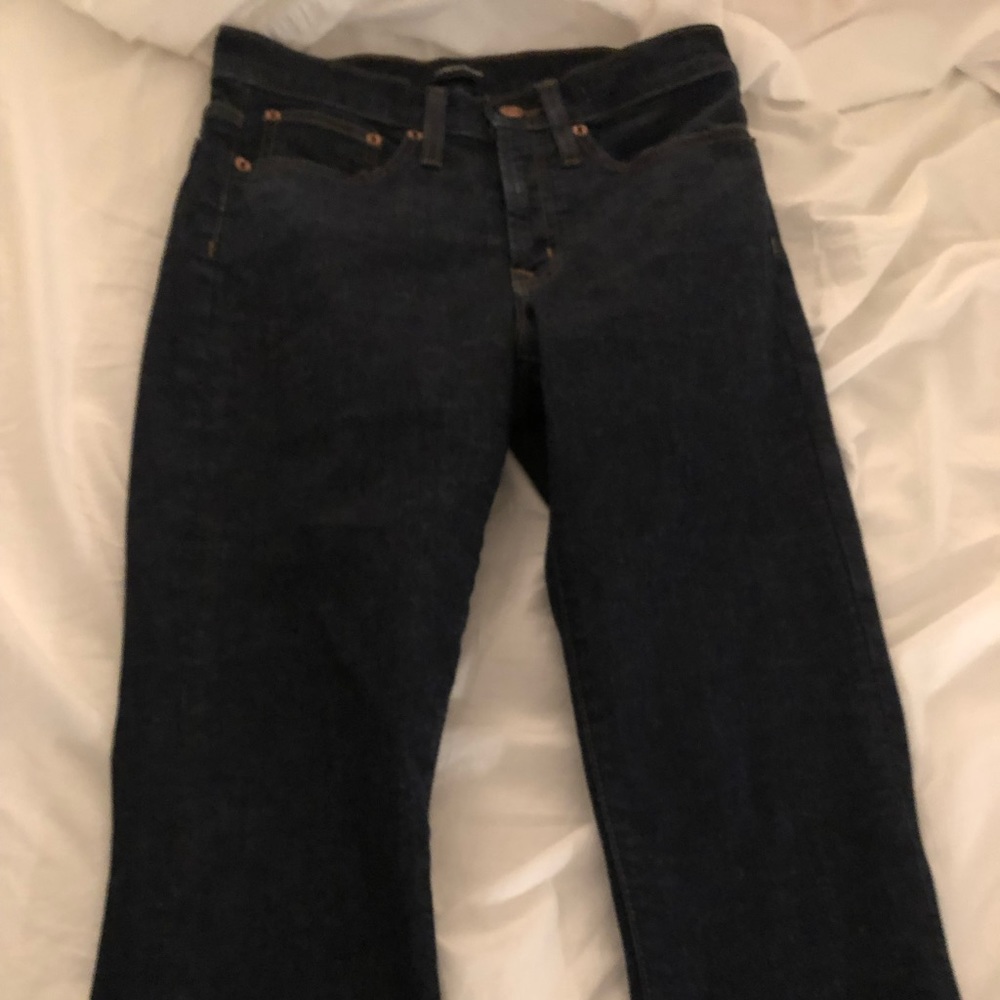 J Crew high rise petite jeans